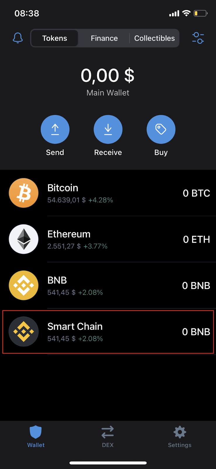 How to Connect Trust Wallet to BNB Chain